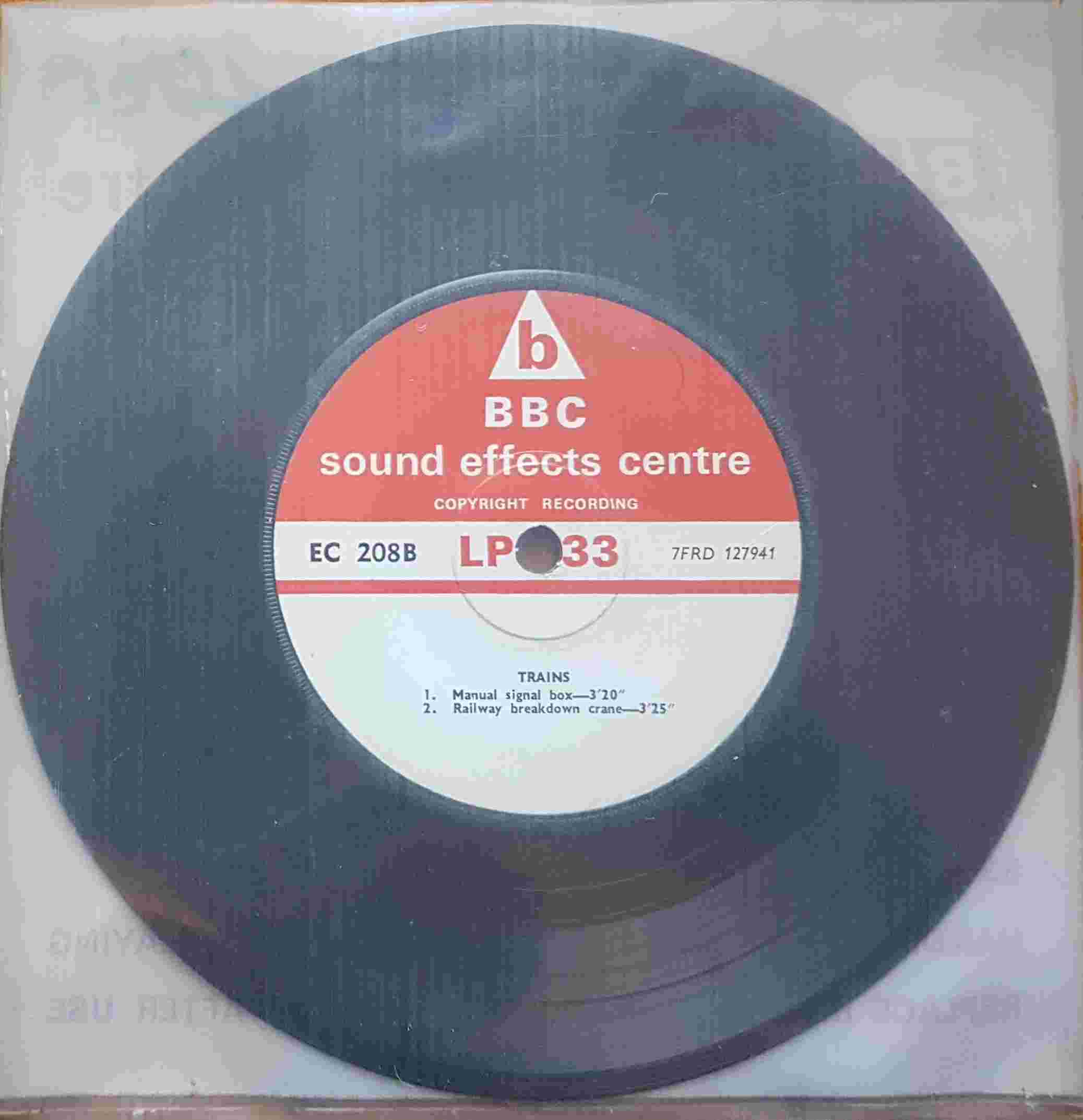 Picture of EC 208B Trains by artist Not registered from the BBC records and Tapes library